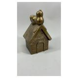 1958 Snoopy Silverplate Bank