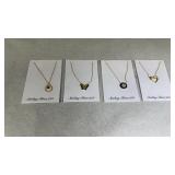 Sterling Silver 925 Necklace- Times 4