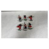 hand-painted metal toy soldier