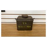 U.S. Marines Metal Lunch Box