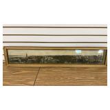 Hand Colored Panoramic View Of A City