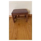 Cherry Wood Ottoman