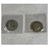 1974, 1977, Gem Proof Kennedy 1/2 Dollars