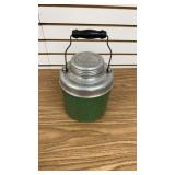 Early Green Metal & Aluminum Water Jug/Cooler