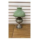Rayo Oil  Lamp with Green Shade