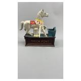 Trick Pony Cast Iron Bank