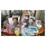 Large Lot of Porcelain Dolls