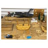 Assortment of Wooden Decorations