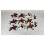 Soldiers Riding Horses, a Native American Riding