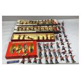 Assortment of Metal Hand-Painted Britain Models