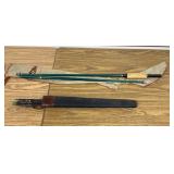 Multi-Piece Bow with Arrows