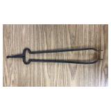 Vintage Fireplace Tongs