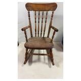 Small Wooden Childrenï¿½s Rocking Chair