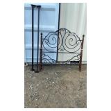 Metal Bed With Frame-Head and Foot Board