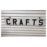 Crafts Wood Sign