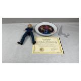 Hillary Clinton Plate, Nut Cracker