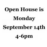 Open House Information