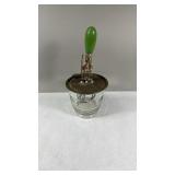 Hand Crank Beater With Glass Jar