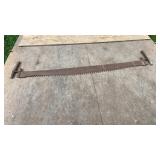 Antique Cross Cut Saw