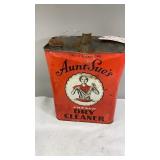 Aunt Sueï¿½s Dry Cleaner Tin Can
