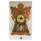Waterbury Mantle Clock with Key