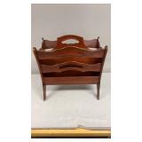 Wooden News Paper/Magazine Holder