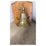 Vintage Brass Ships Bell SS Oronsay 1948