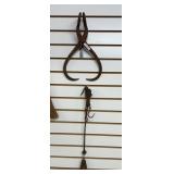Ice Block Tongs & Steel Yard Balance Scale