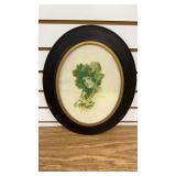 Framed Print Signed- Oval  12" x 16ï¿½