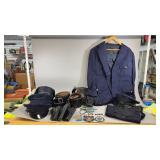 Police Officer Dress Blues, Holsters, Hats