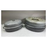 2- Gray Granite Roasters