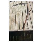 Vintage Wooden Hay Scythe