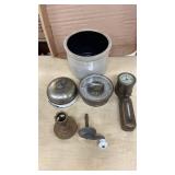 Early Household Alarm- Thermostat- Barometer