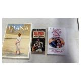 Diana Book, Elvis Book, Roy Rogers Book
