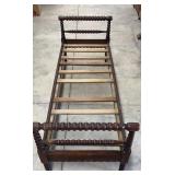 "Hired Manï¿½s Bed" Antique Bobbin Bed frame