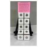 10 Westward Journey Nickel Set