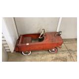 Metal Peddle Car
