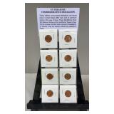 8 Uncirculated Mint Set Medallions