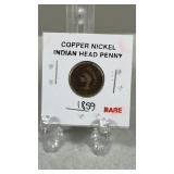 Old Copper Nickel Indian Head Penny