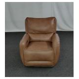 NEW Macys Derban 40" Leather Power Recliner