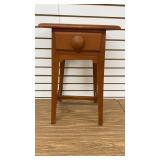 Rock Maple End Stand, Piece off The Back