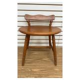 Tackbarys East Aurora NY Rock Maple Vanity Stool