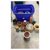 Large Variety of Pottery and Clay Planters