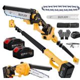 NEW-2-in-1 Electric Pole Saws for Tree Trimming, 6