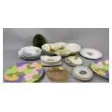 Variety of Serving Dishes and Plates