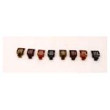 2-NEW Flat Hair Clips 4 Pack Tortoise