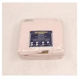NEW- Cal King Blush Pink Iconic Solid Sheet Set