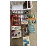 Quilting-Pottery and Glassware Books