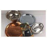 Serving Trays & Bowl. Veggie Shred & Slicer