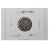 1 Old Barber Dime (Silver)